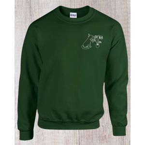 Vinyl Plant & Pet Crewneck sweatshirt